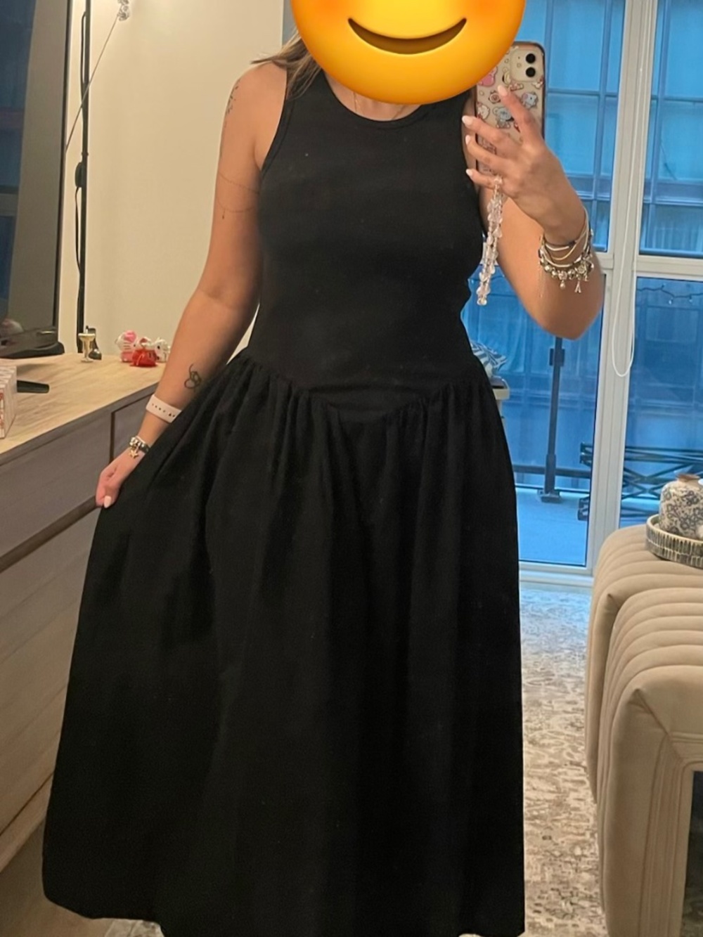 Long Black Dress Frank and Oak